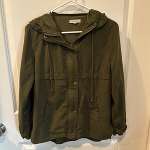 Old Navy Olive Utility Jacket
